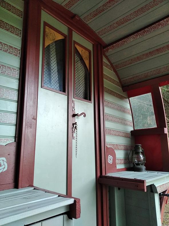 Hotel Roulotte Irlandaise Polly Saint-Vincent-en-Bresse Zewnętrze zdjęcie